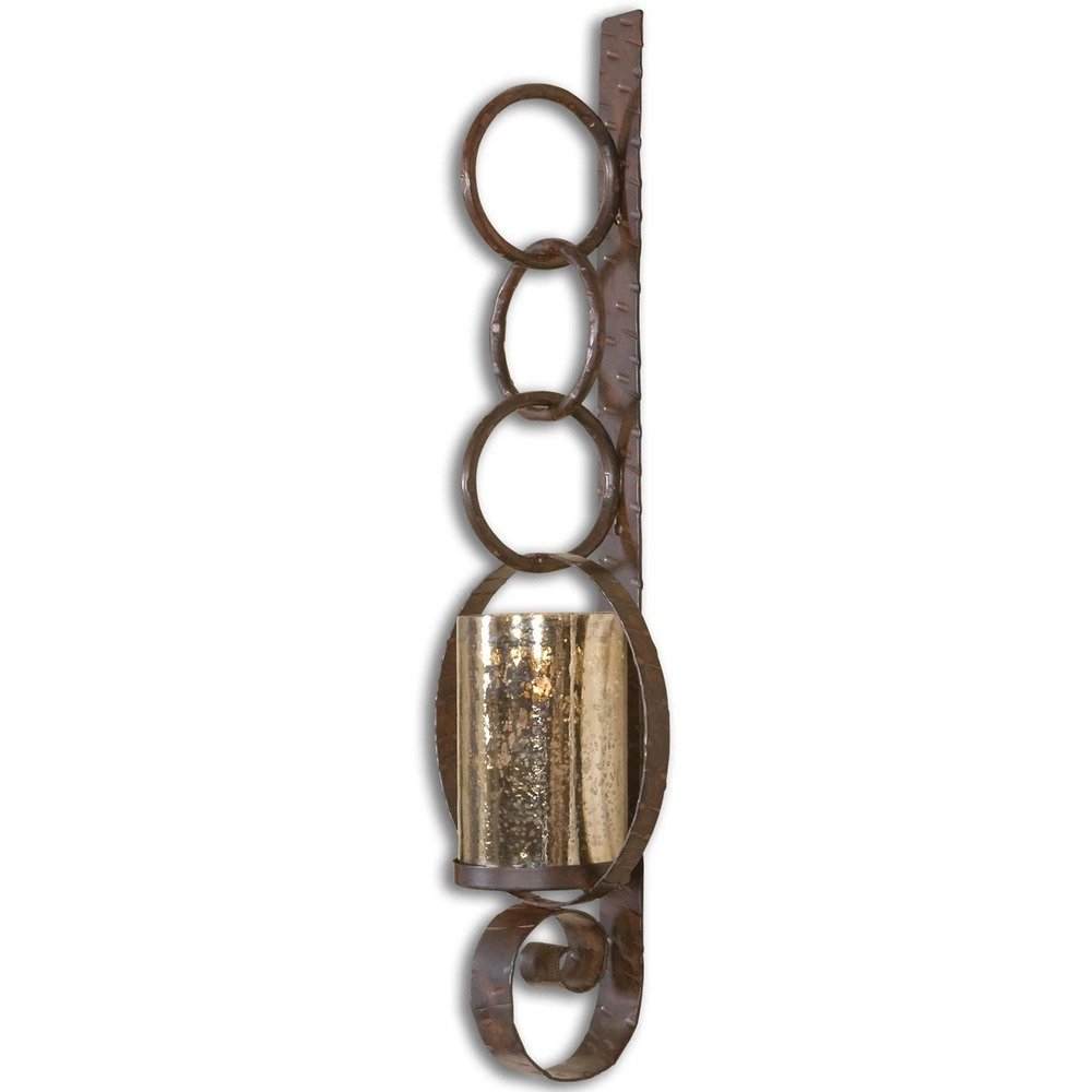 Falconara 13in Wall Sconce (SKU 19850), a sconces and vanity by Uttermost