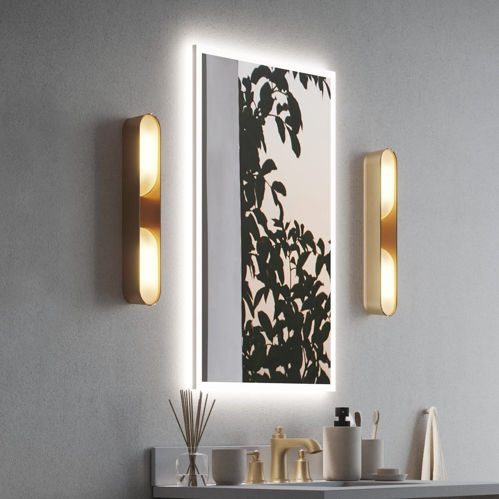 Aura 24" LED Mirror (view 1), a lighted mirrors and medicine cabinets by Villeroy & Boch
