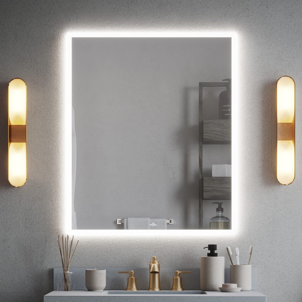 Aura 30" LED Mirror, a lighted mirrors and medicine cabinets by Villeroy & Boch