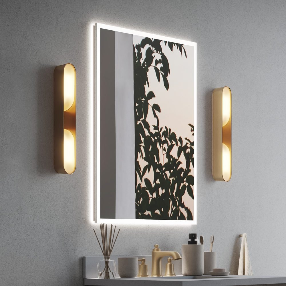 Aura 36" LED Mirror (view 1), a lighted mirrors and medicine cabinets by Villeroy & Boch