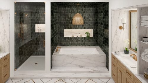 Landon, a Acrylic tub by Jetta