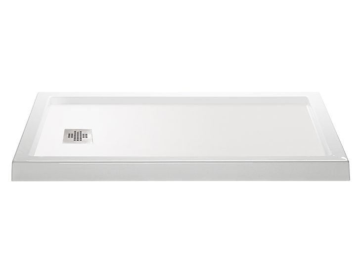 MTSB-4836MTED, a shower base in Acrylic or DoloMatte by MTI Baths