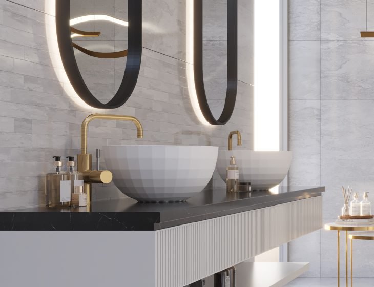 Tayla, a Mineral composite sink by MTI Baths