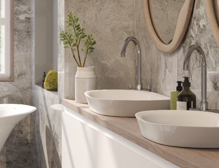 Maricela SR, a Mineral composite sink by MTI Baths