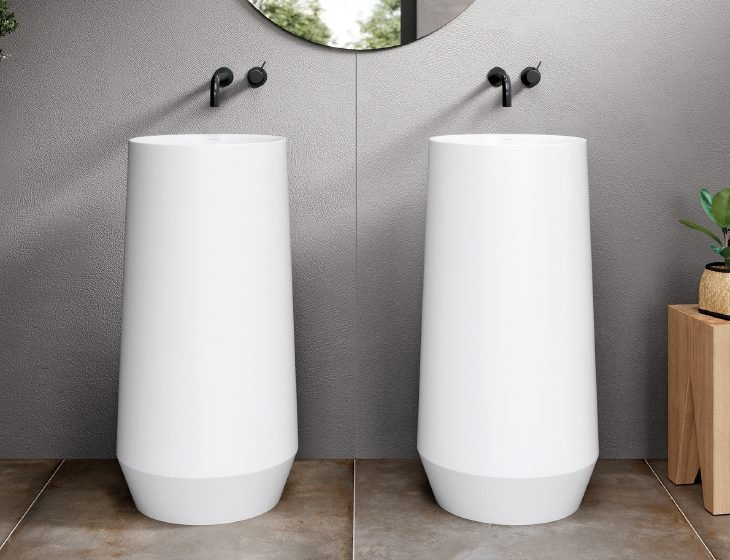 Venet, a Mineral composite sink by MTI Baths