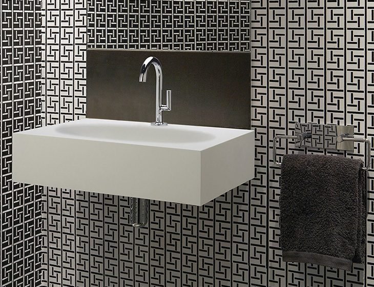 Akana 1 Wall-Mounted, a SculptureStone sink by MTI Baths