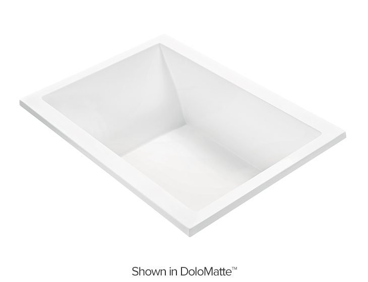 Andrea® 12, a tub in Acrylic or DoloMatte by MTI Baths