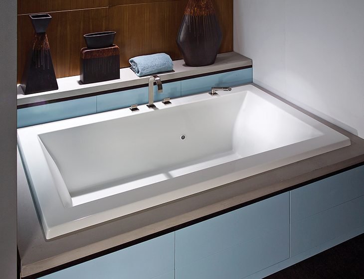 Andrea® 14, a tub in Acrylic or DoloMatte by MTI Baths