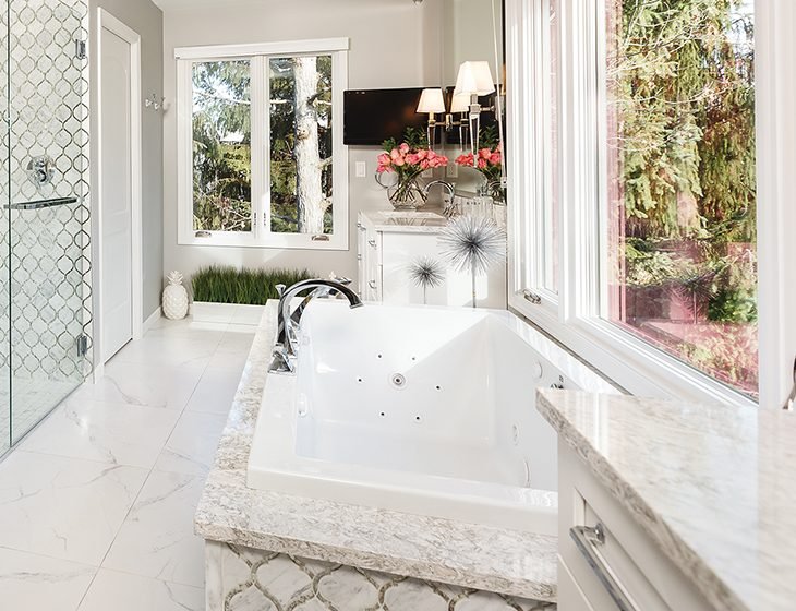 Andrea® 16, a tub in Acrylic or DoloMatte by MTI Baths