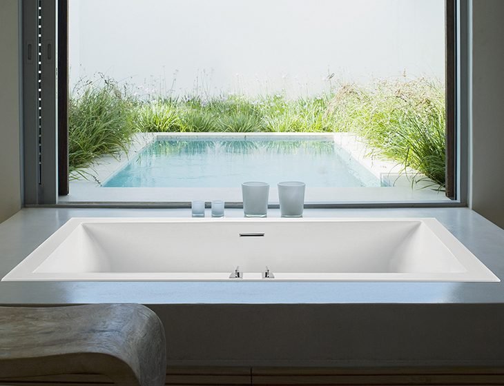 Andrea® 18, a tub in Acrylic or DoloMatte by MTI Baths