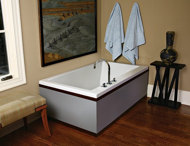 Kahlo 1, a tub in Acrylic or DoloMatte by MTI Baths
