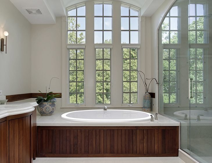 Adena 3, a tub in Acrylic or DoloMatte by MTI Baths