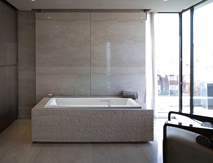 Kahlo 2, a tub in Acrylic or DoloMatte by MTI Baths