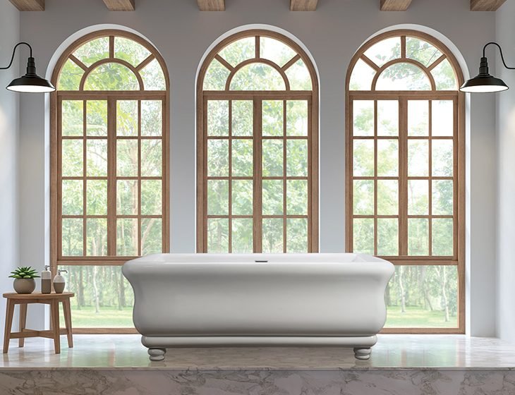 Parisian® 2, a tub in Acrylic or DoloMatte by MTI Baths
