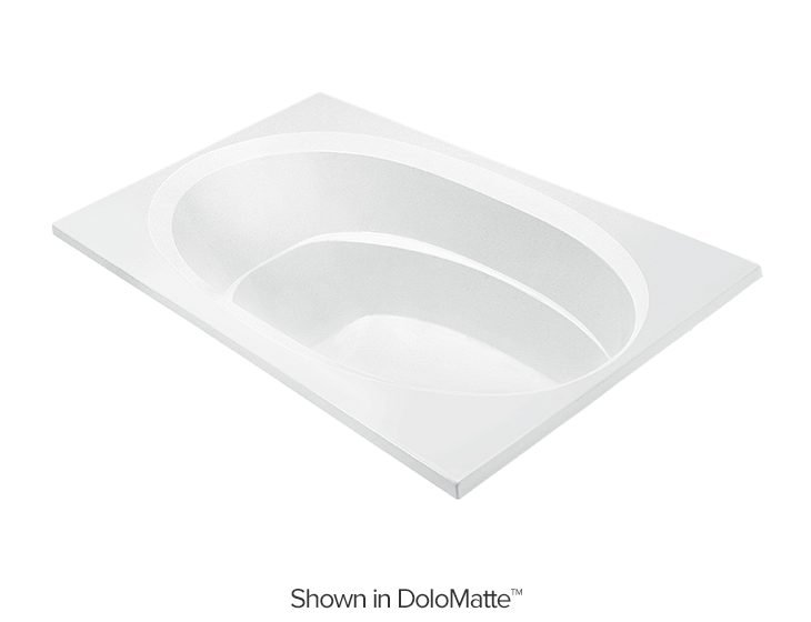 Seville 4, a tub in Acrylic or DoloMatte by MTI Baths
