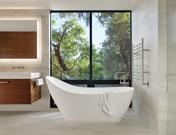 Savoy, a SculptureStone tub by MTI Baths