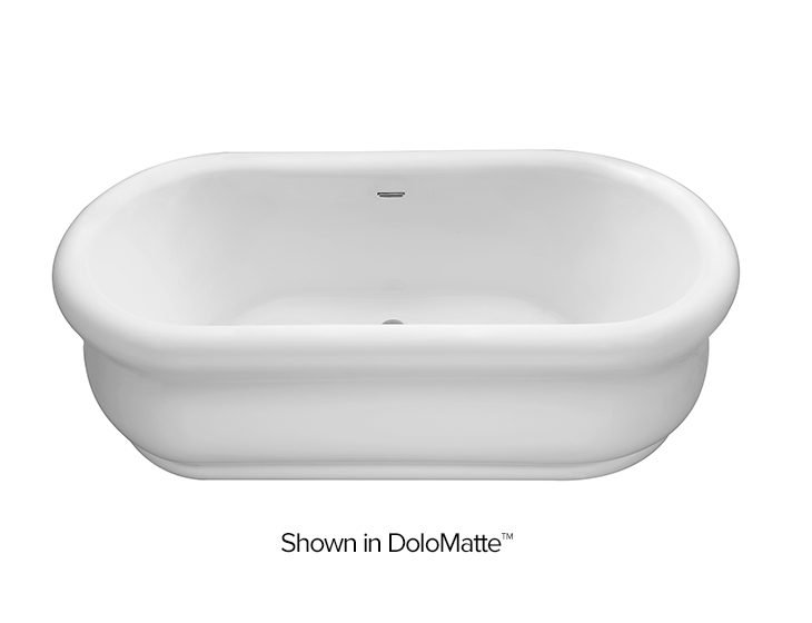 Parisian® 3, a tub in Acrylic or DoloMatte by MTI Baths