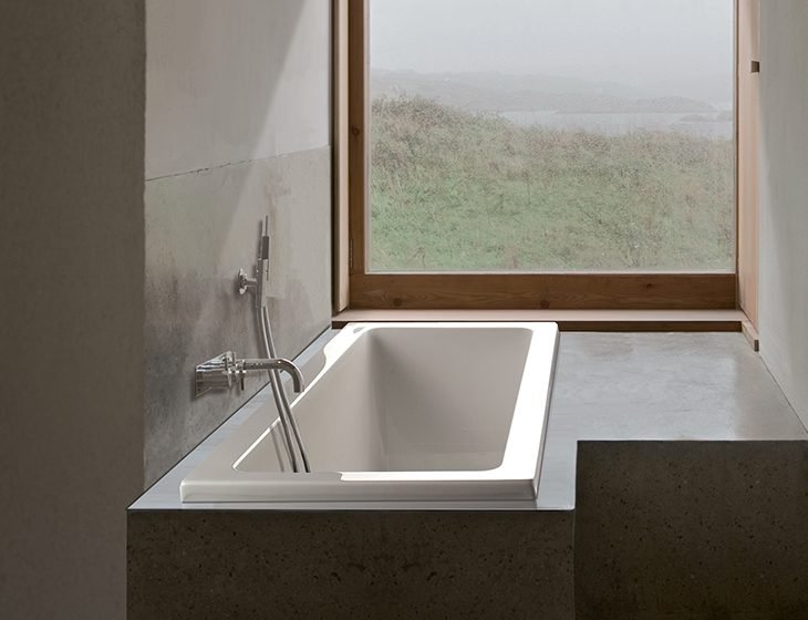 Andrea® 23, a tub in Acrylic or DoloMatte by MTI Baths