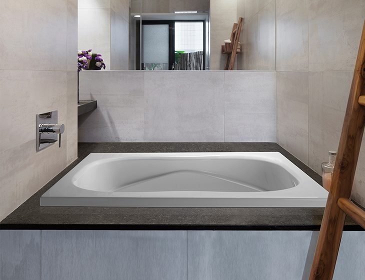 Hartwell, a tub in Acrylic or DoloMatte by MTI Baths