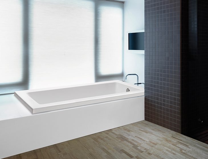 Andrea® 26, a tub in Acrylic or DoloMatte by MTI Baths