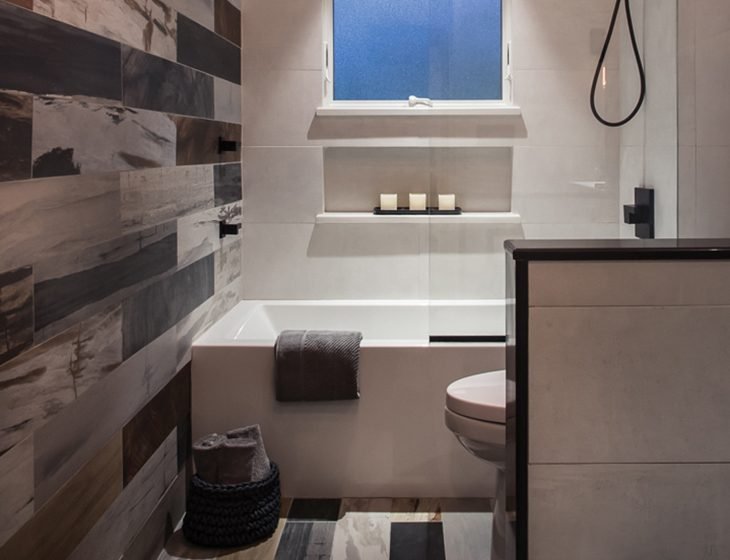 Andrea® 26 Sculpted Finish®, a tub in Acrylic or DoloMatte by MTI Baths
