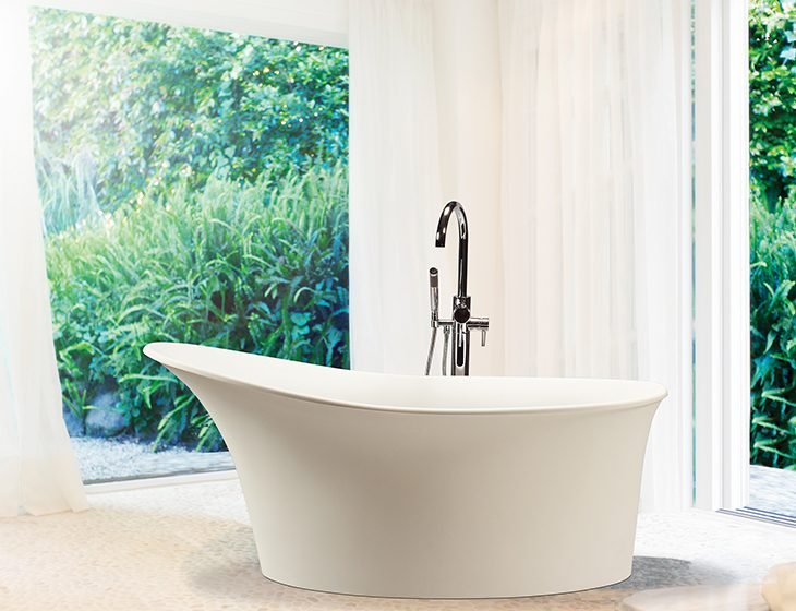 Lily®, a SculptureStone tub by MTI Baths