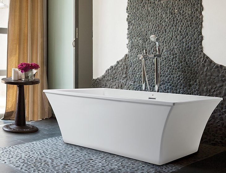 Westbrook, a tub in Acrylic or DoloMatte by MTI Baths
