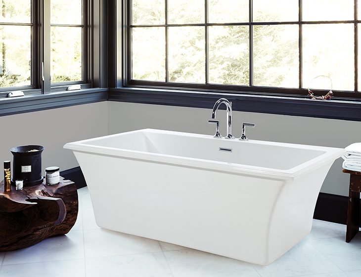 Madelyn 5, a tub in Acrylic or DoloMatte by MTI Baths