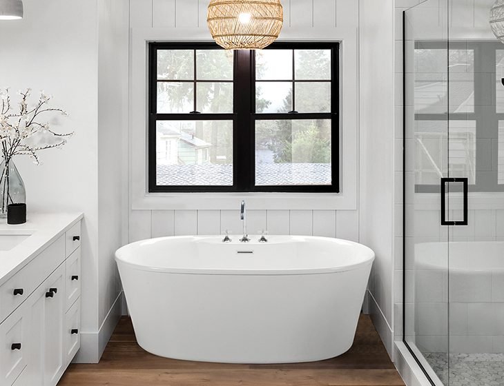 Adel 2, a tub in Acrylic or DoloMatte by MTI Baths