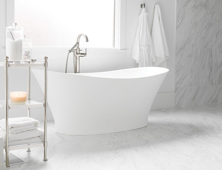 Mallory, a SculptureStone tub by MTI Baths
