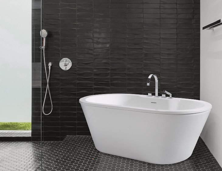 New Yorker 12, a tub in Acrylic or DoloMatte by MTI Baths