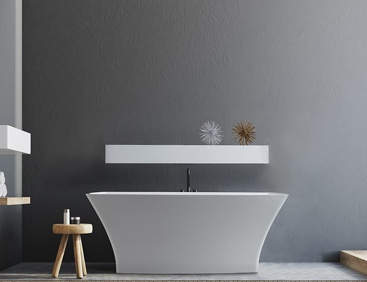 Marcel, a Mineral tub by MTI Baths