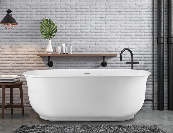 Hamilton 1, a Mineral tub by MTI Baths