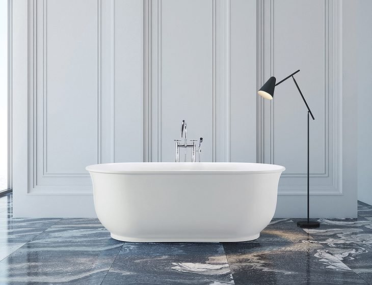 Hamilton 2, a Mineral tub by MTI Baths