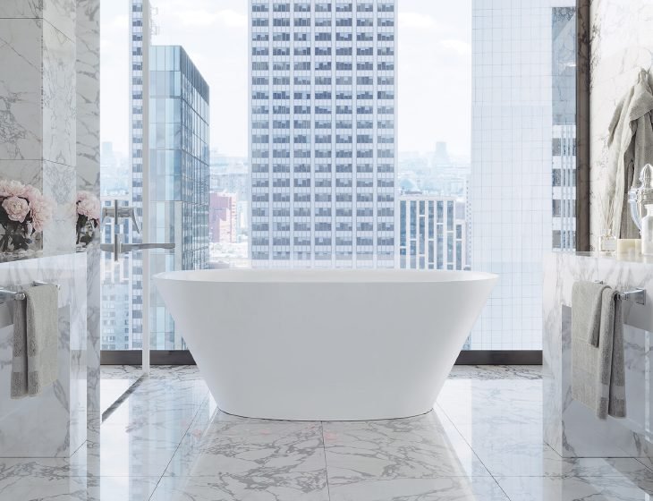 Islita, a Mineral tub by MTI Baths