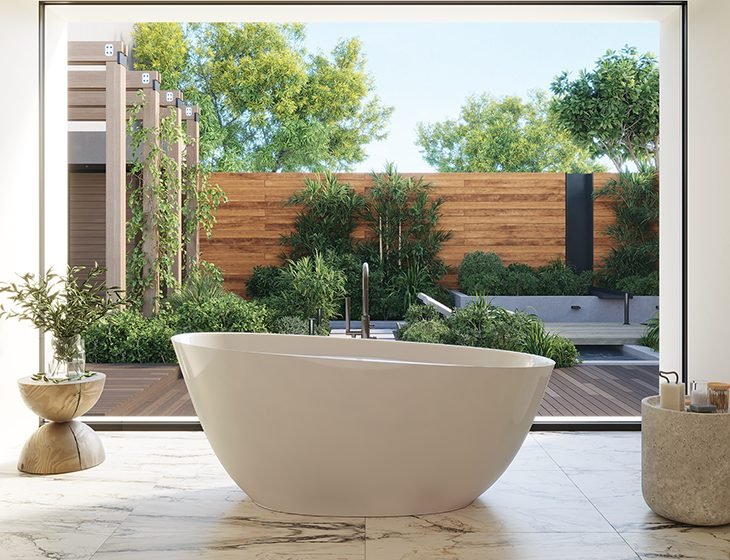 Walker 2, a Mineral tub by MTI Baths