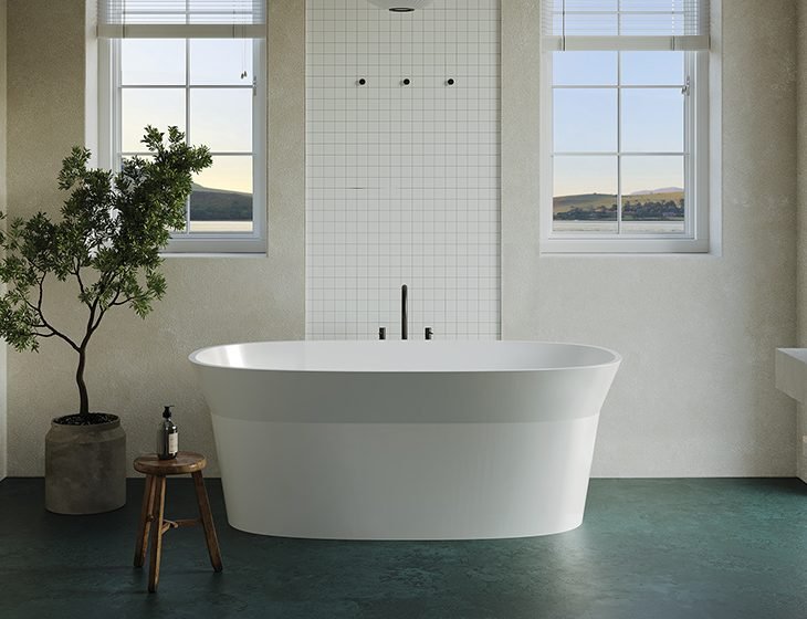 James, a Mineral tub by MTI Baths