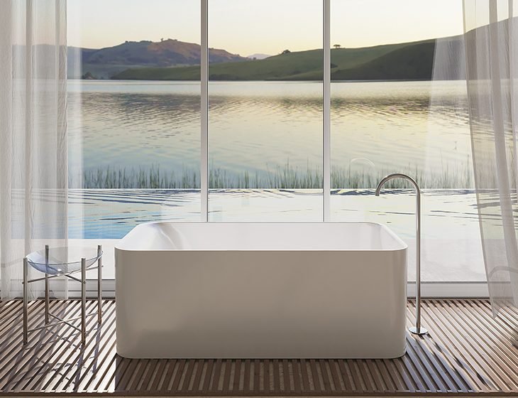 Almaza, a Mineral tub by MTI Baths