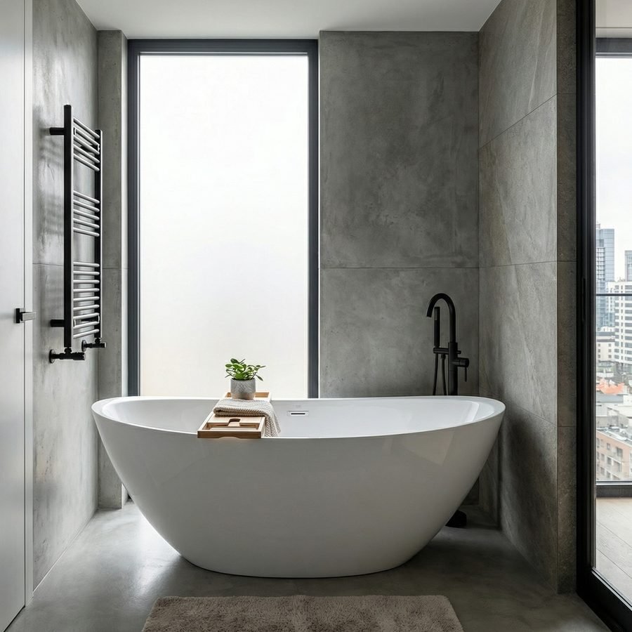 Miller, a Mineral tub by MTI Baths