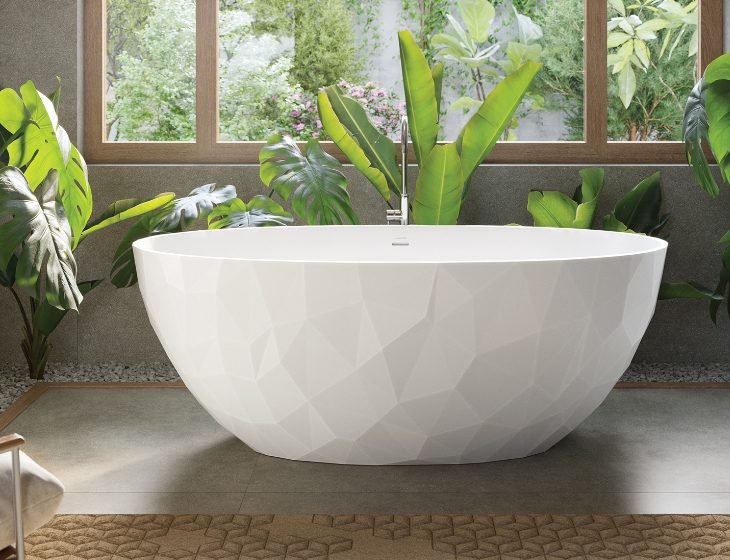 Stelvio, a Mineral tub by MTI Baths