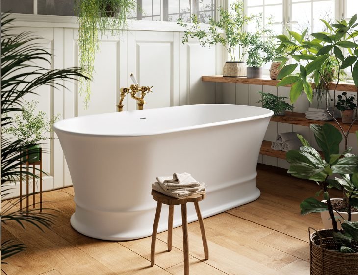 Monviso, a Mineral tub by MTI Baths