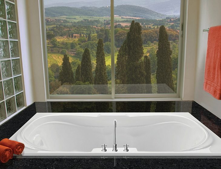 Tranquility 3, a Acrylic tub by MTI Baths
