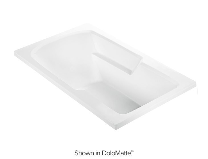 Wyndham 1, a tub in Acrylic or DoloMatte by MTI Baths