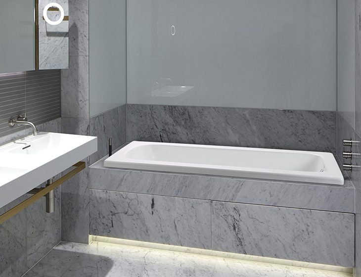Sophia 1, a tub in Acrylic or DoloMatte by MTI Baths