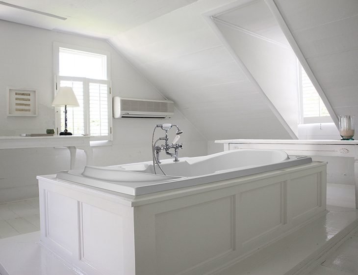 Tranquility 2, a tub in Acrylic or DoloMatte by MTI Baths