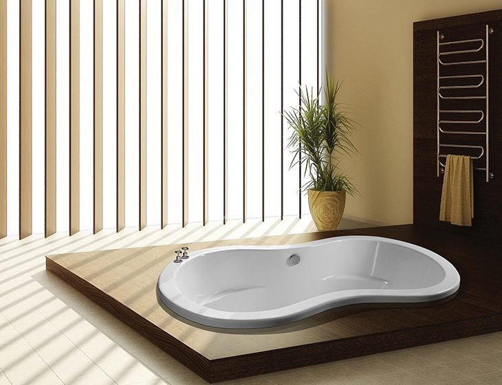 Eternity, a tub in Acrylic or DoloMatte by MTI Baths