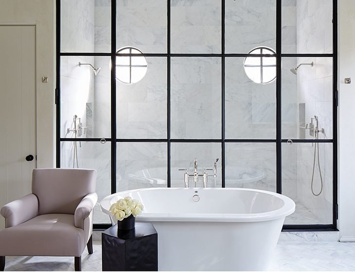 New Yorker 4, a tub in Acrylic or DoloMatte by MTI Baths