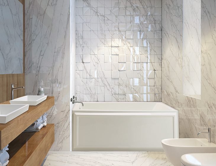 Wyndham 5, a tub in Acrylic or DoloMatte by MTI Baths
