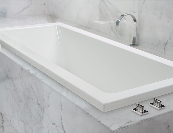 Andrea® 1, a tub in Acrylic or DoloMatte by MTI Baths