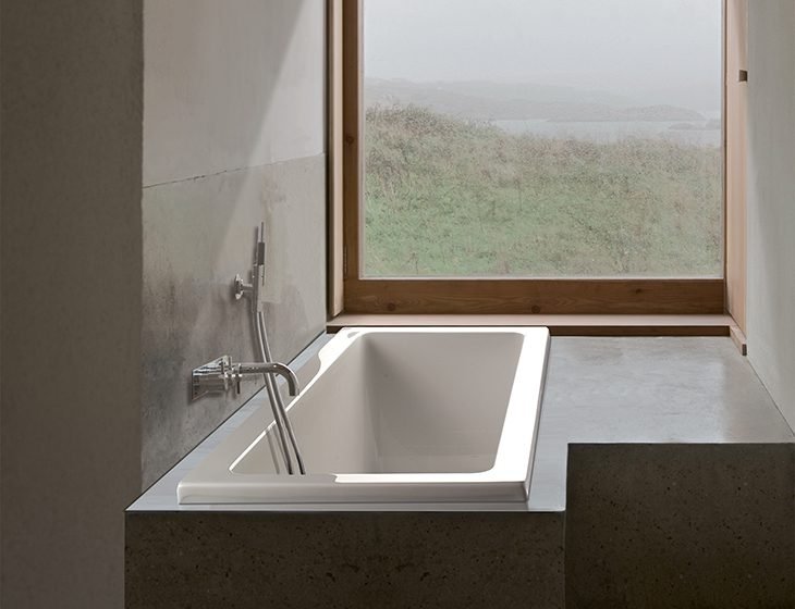Andrea® 4, a tub in Acrylic or DoloMatte by MTI Baths